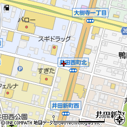 ナンハウス岡崎大樹寺店周辺の地図