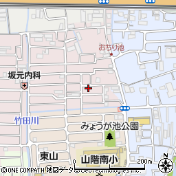 京都府京都市山科区西野大鳥井町23-45周辺の地図