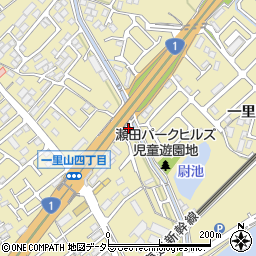 滋賀県大津市一里山周辺の地図