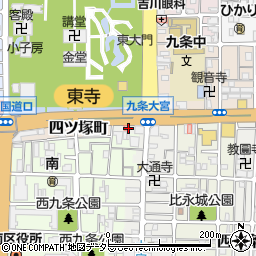 東寺前歯科クリニック周辺の地図