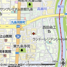 ケーイーシー京都電気技術専門学院周辺の地図