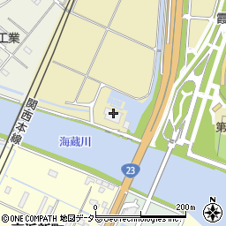 羽津ポンプ場周辺の地図