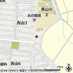 青山児童クラブ周辺の地図