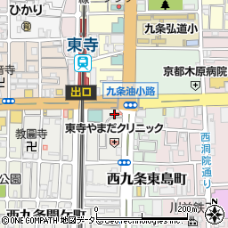 京都府京都市南区西九条島町49周辺の地図