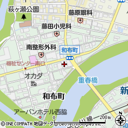藤原染工株式会社周辺の地図