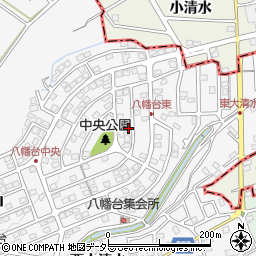 愛知県知多市八幡曽山周辺の地図
