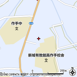 愛知県新城市作手高里木戸口63周辺の地図