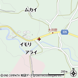 愛知県岡崎市大井野町イモリ31周辺の地図