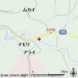 愛知県岡崎市大井野町イモリ31-6周辺の地図