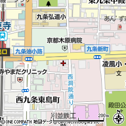 京都府京都市南区東九条西山町47周辺の地図