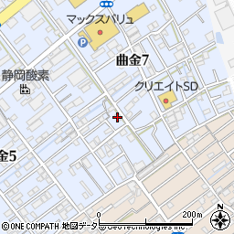 田沼硝子店周辺の地図