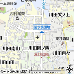 富田玉鳳陶苑周辺の地図