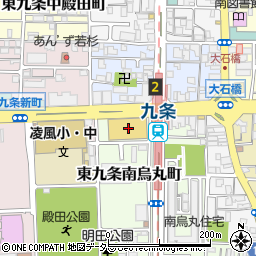 京都府京都市南区東九条南烏丸町31周辺の地図