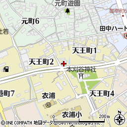 コスモ天王町ＳＳ周辺の地図