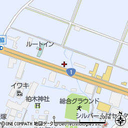 滋賀県甲賀市水口町北脇242周辺の地図