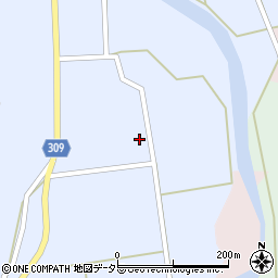 兵庫県三田市小柿2周辺の地図