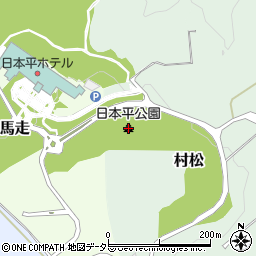 日本平公園周辺の地図