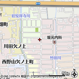 京都府京都市山科区西野大鳥井町118-113周辺の地図