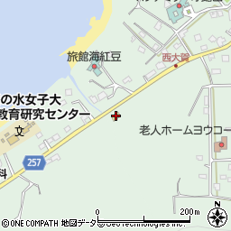 セブンイレブン館山大賀店周辺の地図
