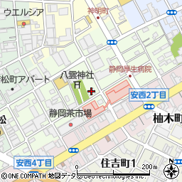 静岡茶商工業協組周辺の地図