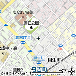 天理教静岡大教会周辺の地図