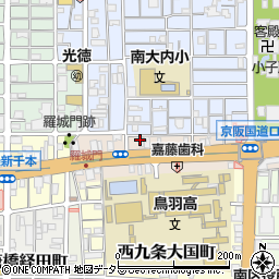 センチュリー２１京都ハウス周辺の地図