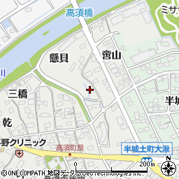 愛知県刈谷市高須町懸貝1周辺の地図