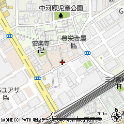安井酒店周辺の地図