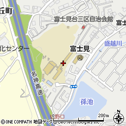 滋賀県大津市富士見台42-16周辺の地図