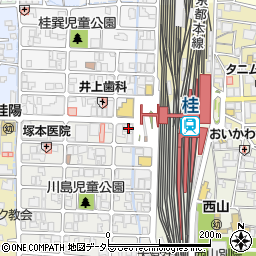 焼鳥屋 鳥貴族 桂西口店周辺の地図