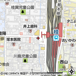鳥貴族 桂西口店周辺の地図
