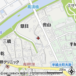 愛知県刈谷市高須町懸貝1-7周辺の地図