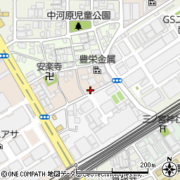 京都府京都市南区吉祥院中河原里南町21周辺の地図