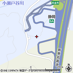 静岡県静岡市葵区小瀬戸1544-3周辺の地図