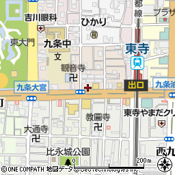 京都府京都市南区西九条川原城町112周辺の地図