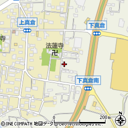千葉県館山市下真倉240周辺の地図