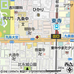 京都府京都市南区西九条川原城町111周辺の地図