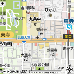 東寺軽車工業周辺の地図