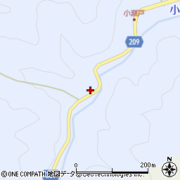 静岡県静岡市葵区小瀬戸1725-1周辺の地図