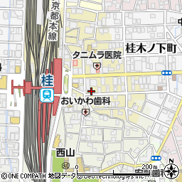 焼肉おもに周辺の地図