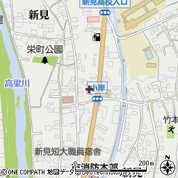 岡山県新見市新見718周辺の地図