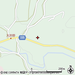 愛知県岡崎市大井野町カキダ53周辺の地図