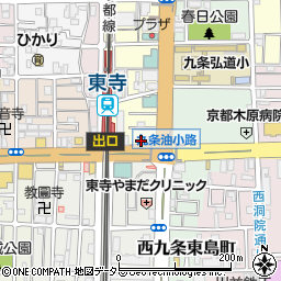 南都銀行京都南支店 ＡＴＭ周辺の地図