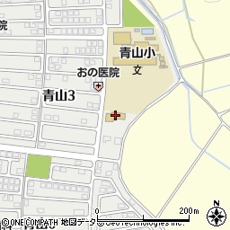 大津市立　青山幼稚園周辺の地図