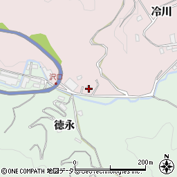 静岡県伊豆市冷川1847-13周辺の地図