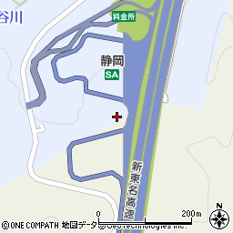 ａｐｏｌｌｏｓｔａｔｉｏｎ新東名静岡ＳＡ上りＳＳ周辺の地図