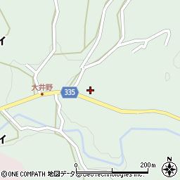 愛知県岡崎市大井野町カキダ57周辺の地図