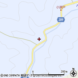 静岡県静岡市葵区小瀬戸1726-1周辺の地図