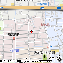 京都府京都市山科区西野大鳥井町11-24周辺の地図