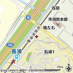 梅田工務店社宅周辺の地図